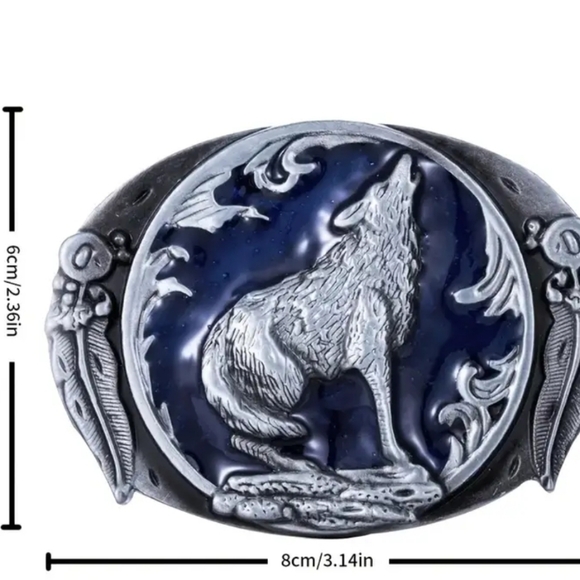 New wolf belt buckles choose one - Picture 2 of 10